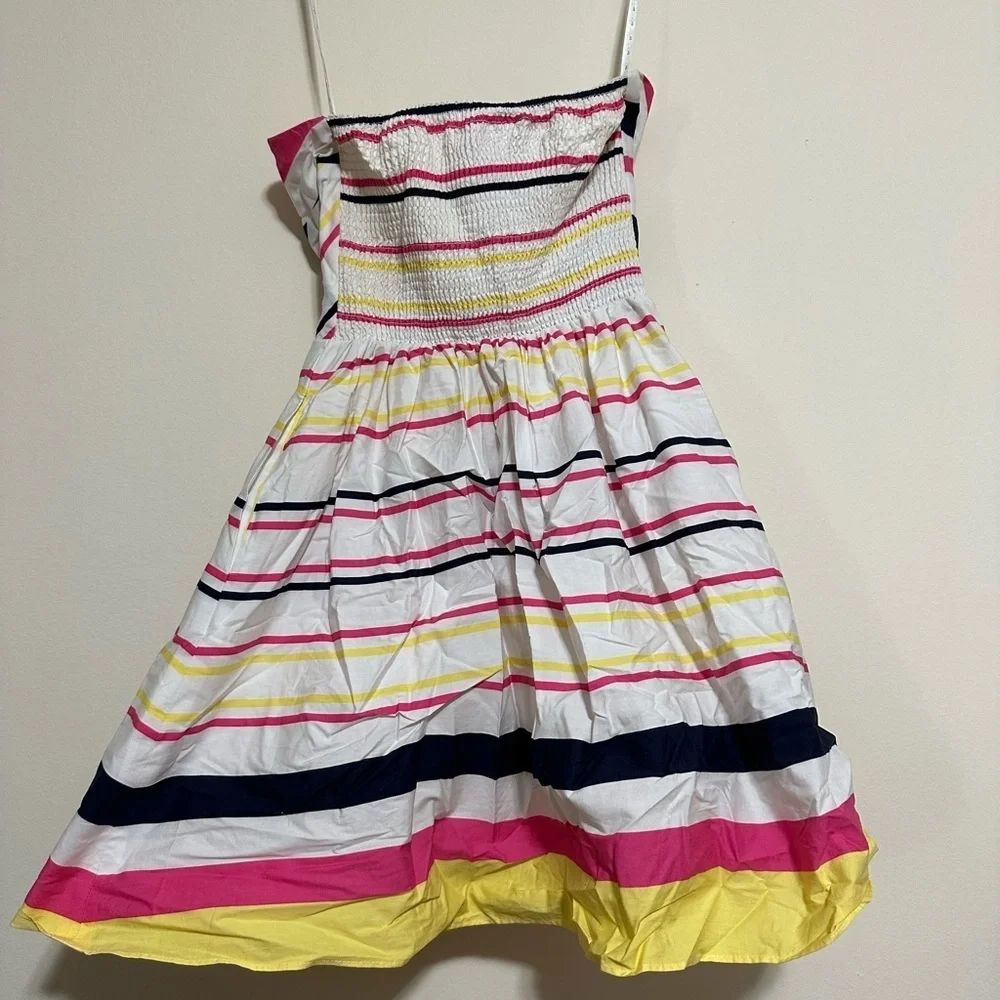 Lilly Pulitzer striped strapless dress size 2 - Picture 2 of 4